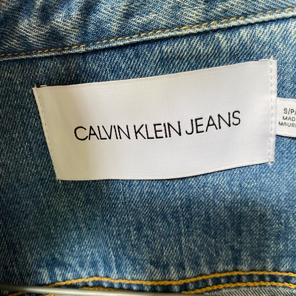 Calvin Klein Jean jacket Small - Picture 3 of 3